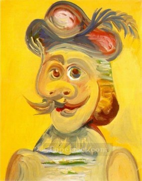  jefe Arte - Cabeza de mosquetero 1 1971 Pablo Picasso